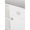Caisse OBSESSION II Matelassée Cristaux Swarovski Structure Blanc Gloss