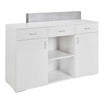 Caisse ROMA Structure Blanc Mat Eclairage LED