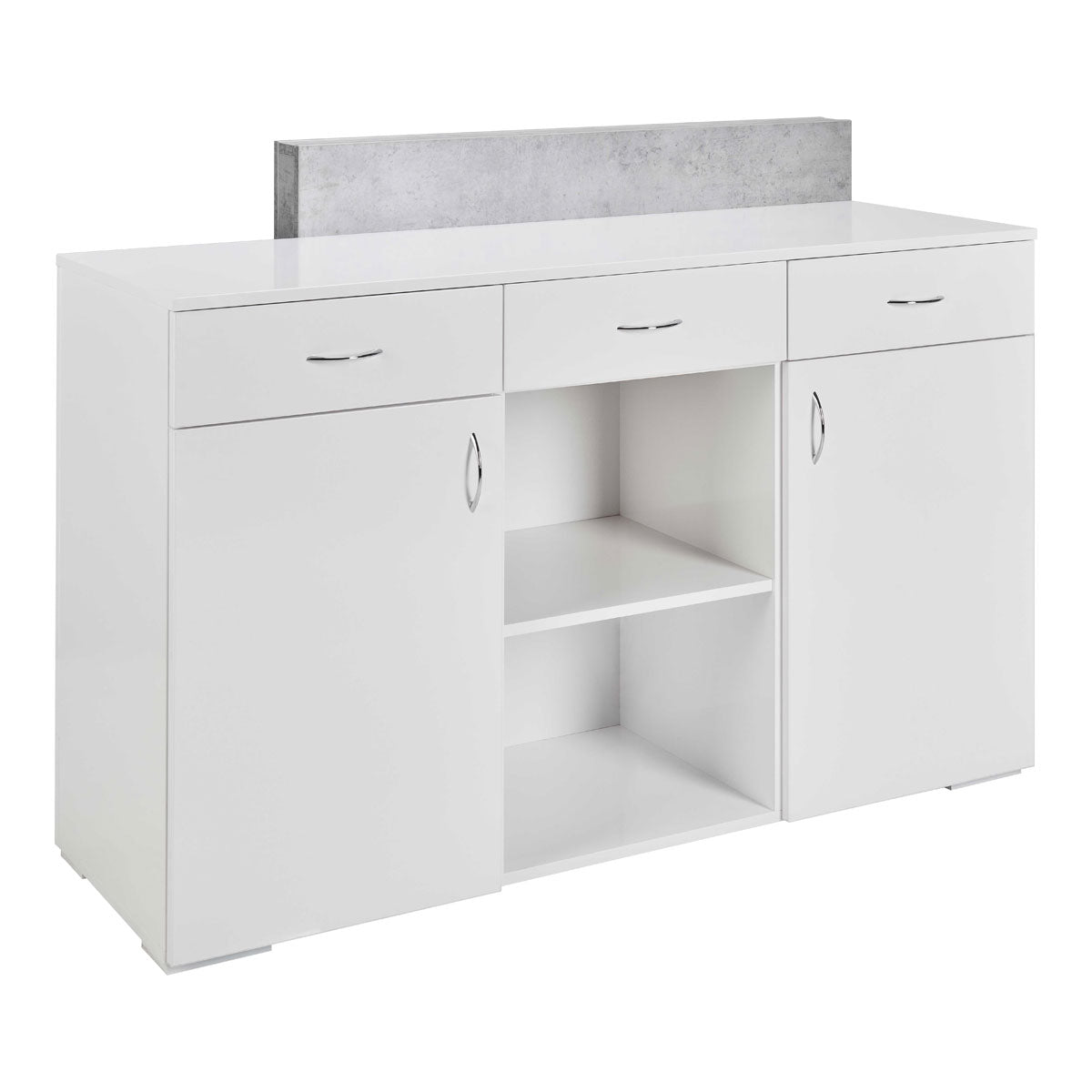 Caisse ROMA Structure Blanc Mat Eclairage LED