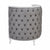 Caisse ROYAL I Arrondie Matelassée avec Boutons  Structure Blanc Gloss