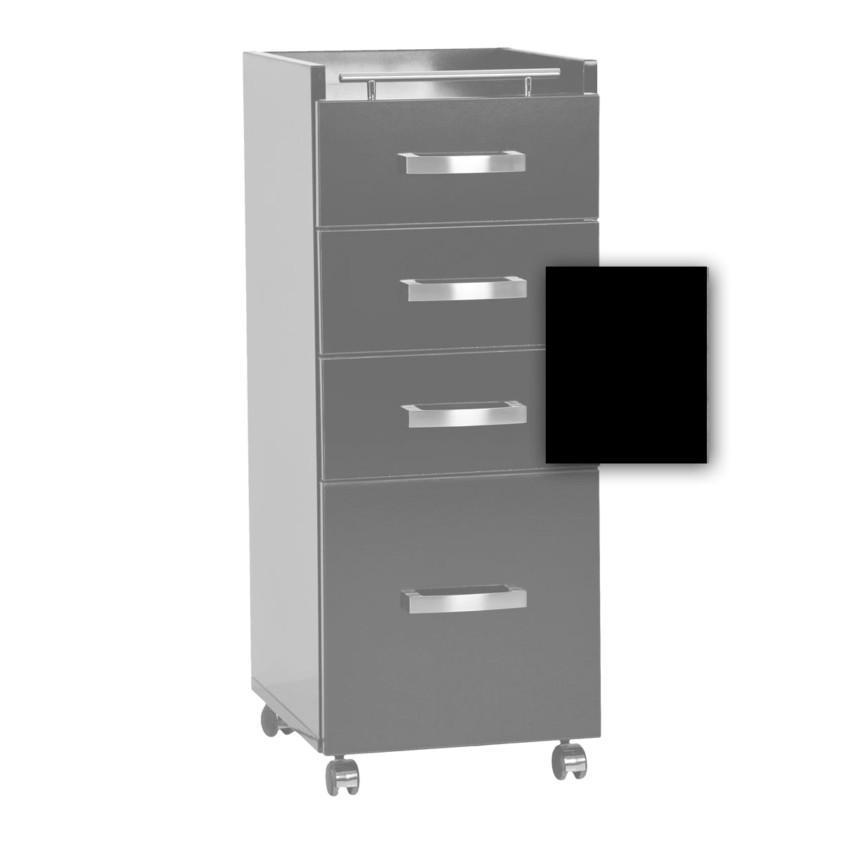 Caisson Colin 4 tiroirs sur roulettes