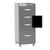 Caisson Colin 4 tiroirs sur roulettes