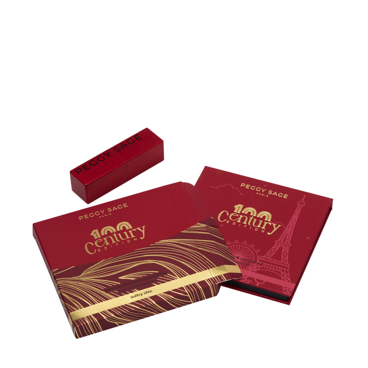 Coffret Palette Ombres à Paupière et Rouge à Lèvres CENTURY EDITION