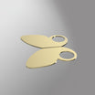 Coiffeuse Butterfly B Tablette Blanc ou Or