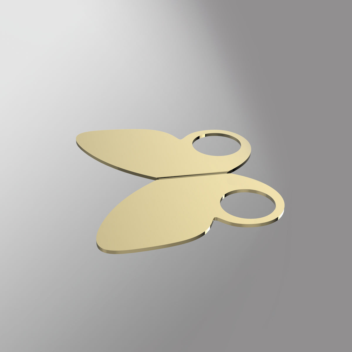 Coiffeuse Butterfly B Tablette Blanc ou Or