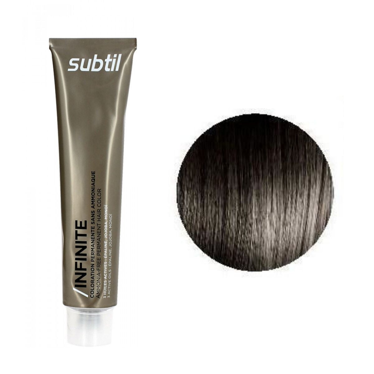 Coloration permanente sans ammoniaque aux 3 huiles Subtil Infinite