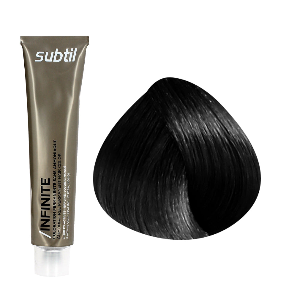 Coloration permanente sans ammoniaque aux 3 huiles Subtil Infinite