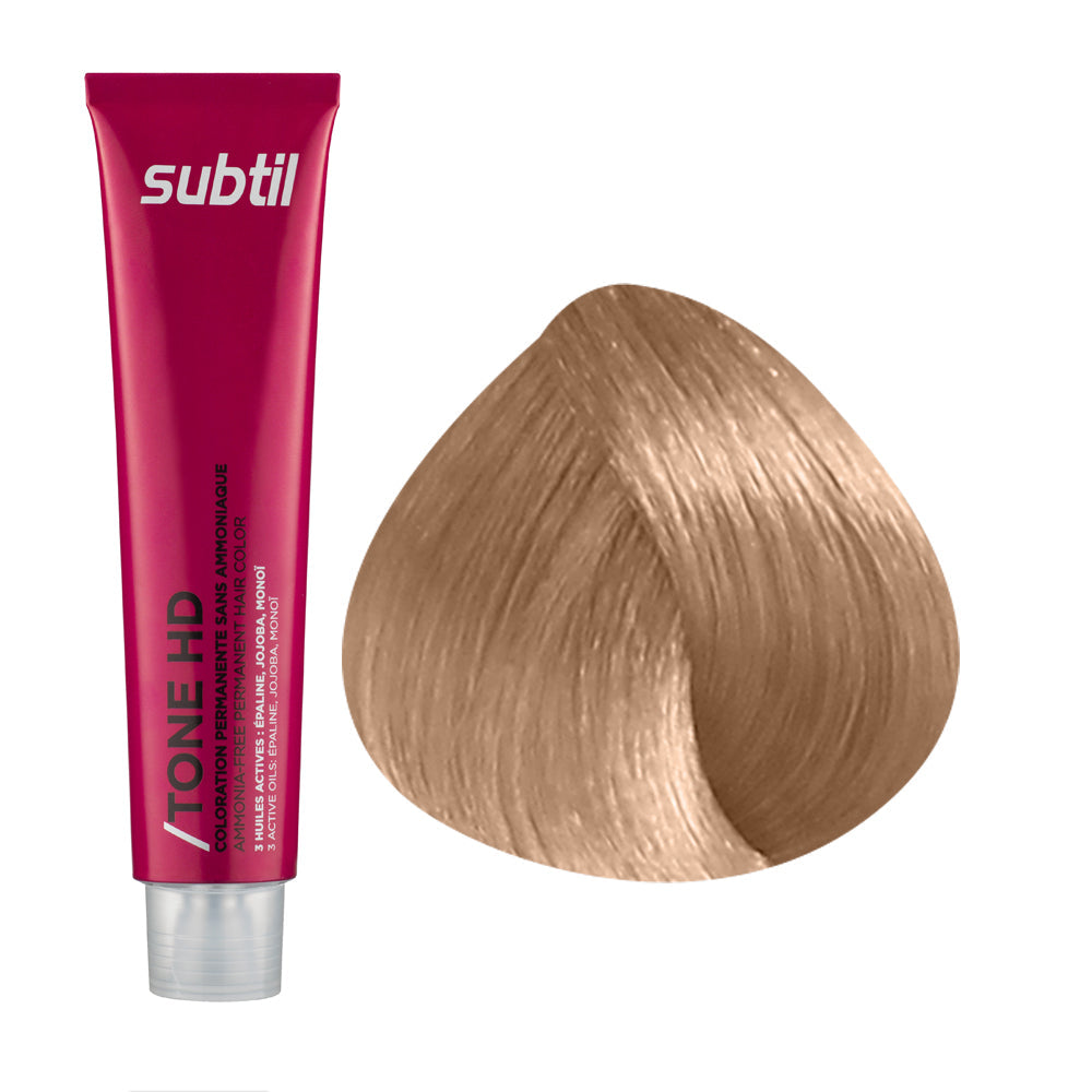 Coloration ton sur ton sans ammoniaque aux 3 huiles actives Subtil Tone HD