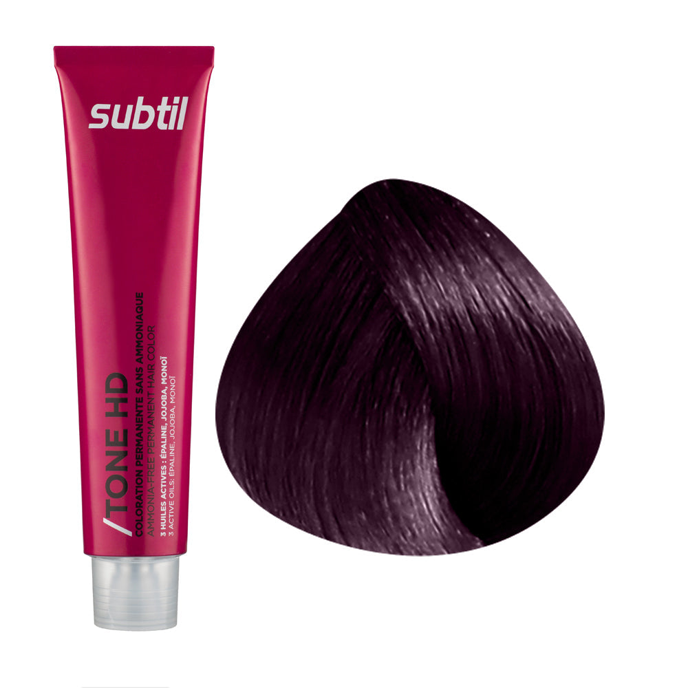 Coloration ton sur ton sans ammoniaque aux 3 huiles actives Subtil Tone HD