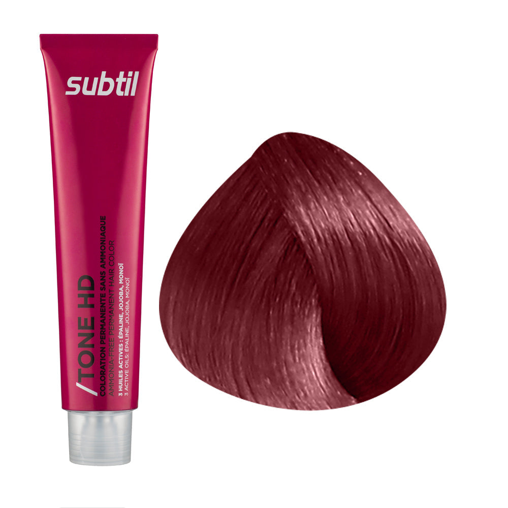 Coloration ton sur ton sans ammoniaque aux 3 huiles actives Subtil Tone HD