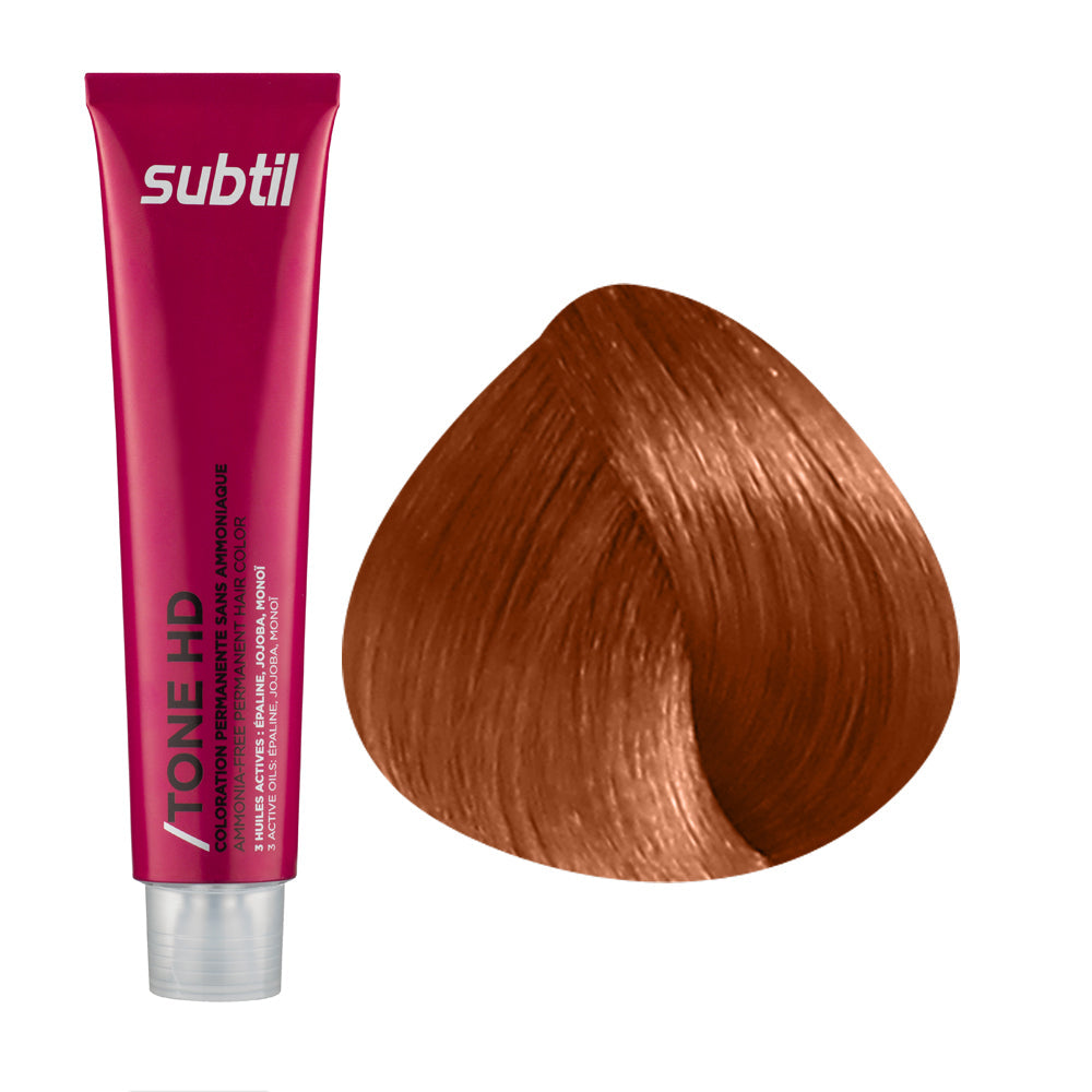 Coloration ton sur ton sans ammoniaque aux 3 huiles actives Subtil Tone HD