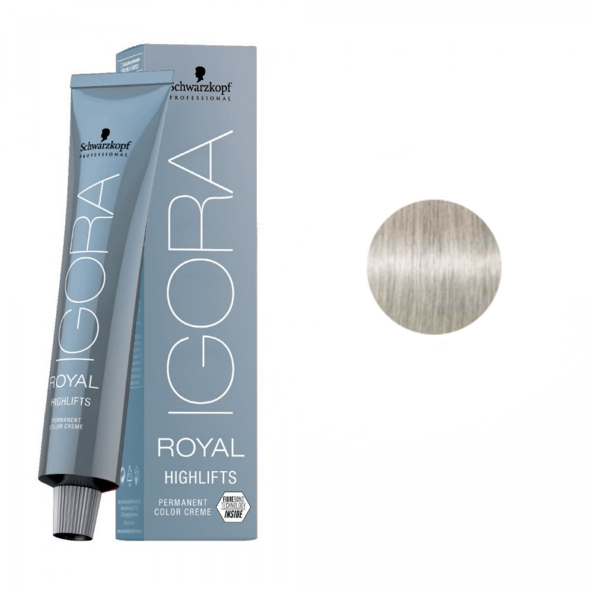 Coloration permanente éclaircissante Blonds froids Igora Royal Highlifts