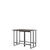 Console Minimal Oblo Centrale 2 Places