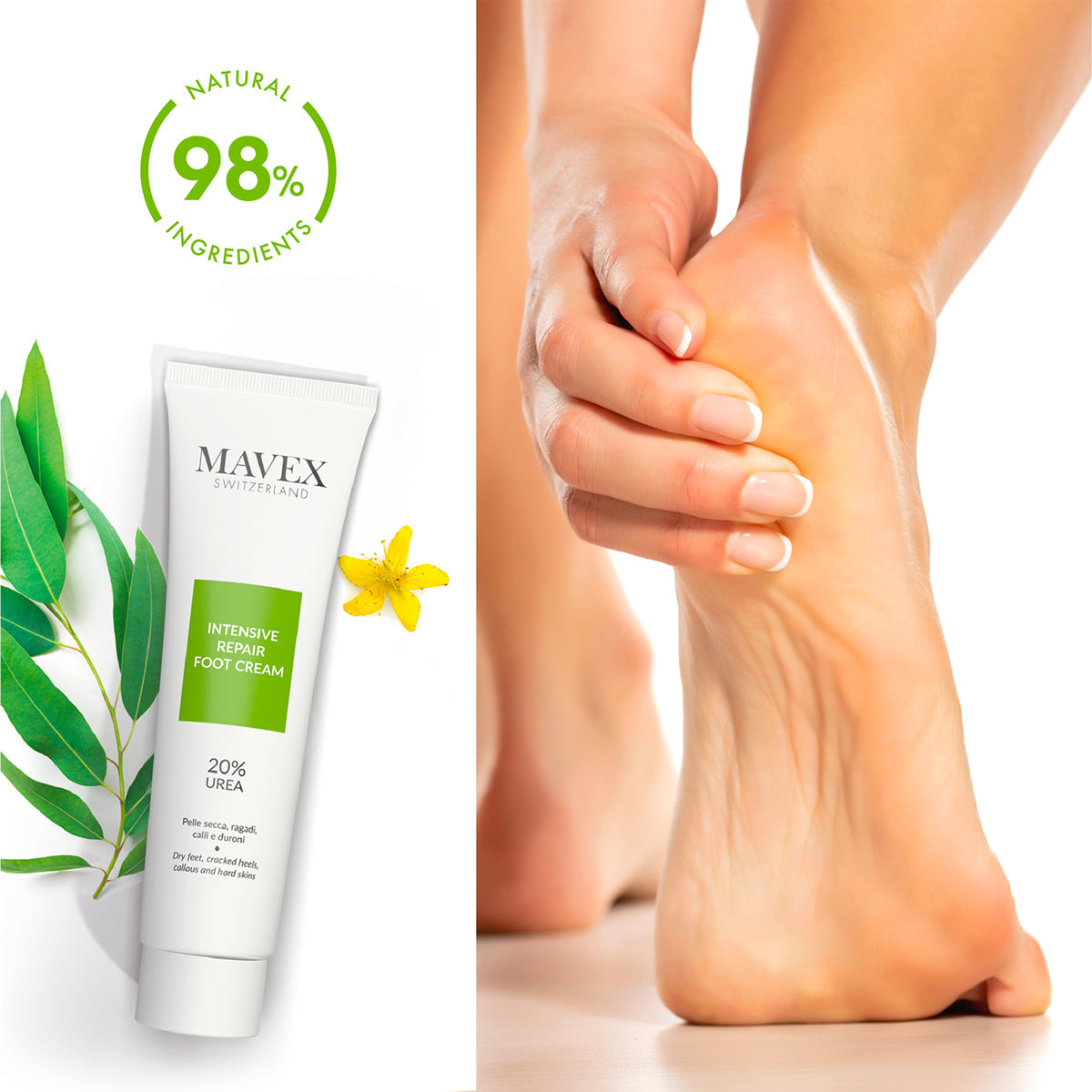 Crème Réparation Intensive Pieds Abîmés