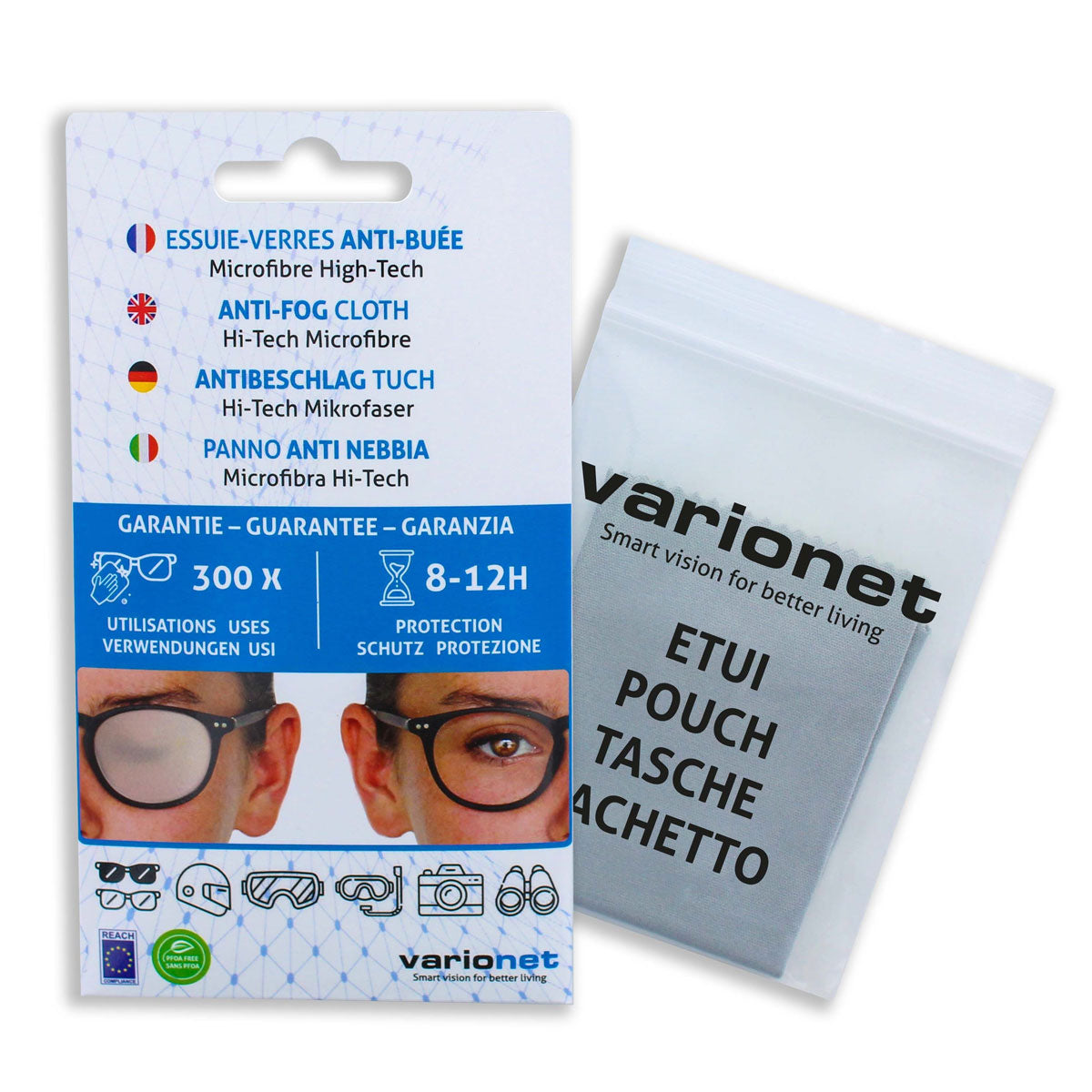 Essuie verres Microfibre Anti-buée