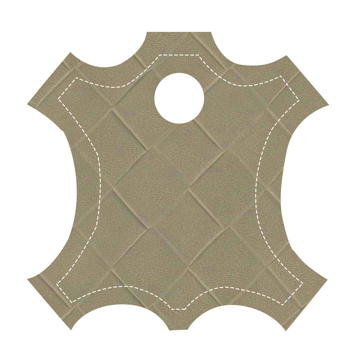 Fauteuil de Coiffure GALA Color Base Madam Ronde Skaï B&C