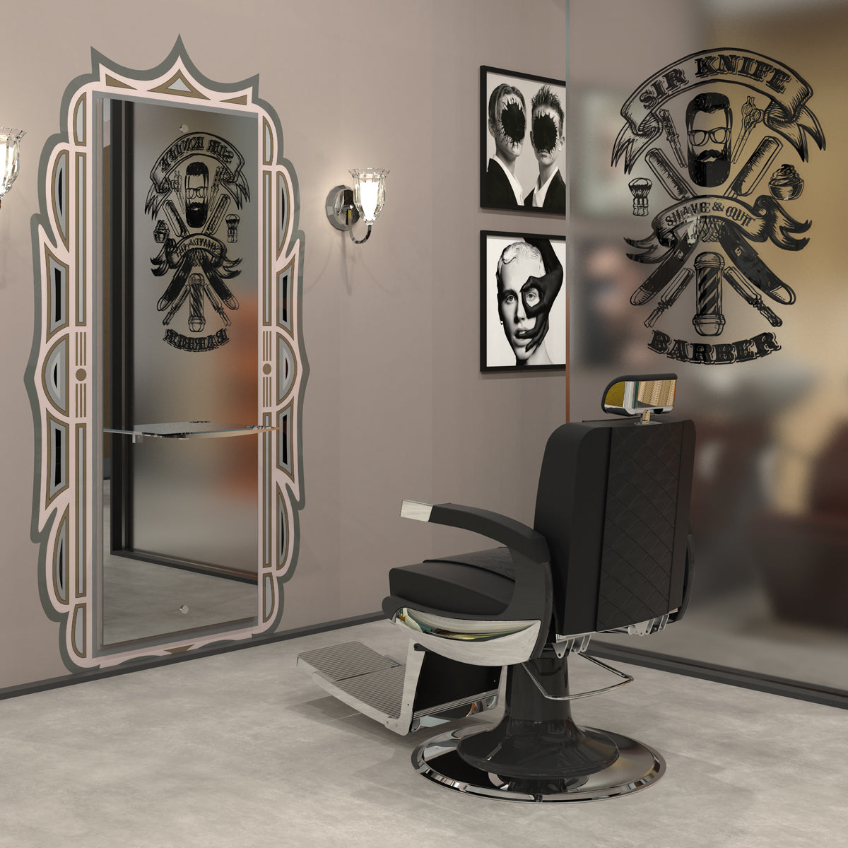 Fauteuil Barbier ZEUS EASY COLOR