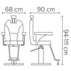 Fauteuil barbier Noto