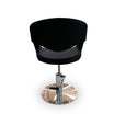Fauteuil de Coiffure VELGANO Noir base Ronde