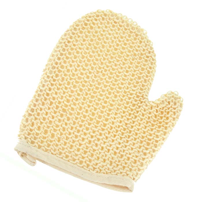 Gant de massage, Sisal éponge