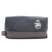 Trousse de Toilette Toile et Simili Cuir