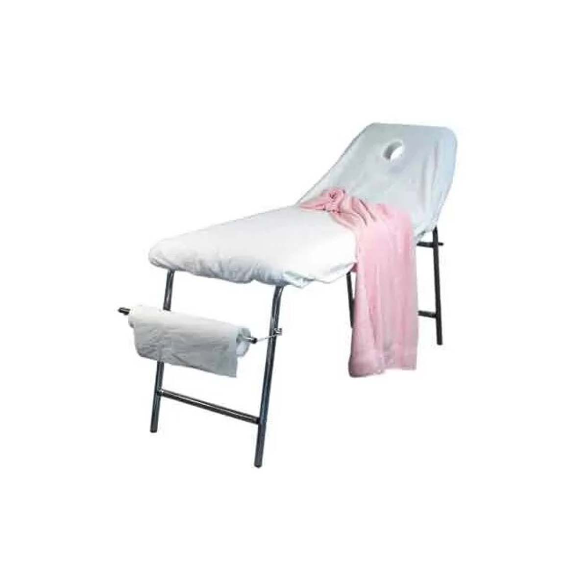 Housse Lit Esthétique Eponge Blanche 200x90cm