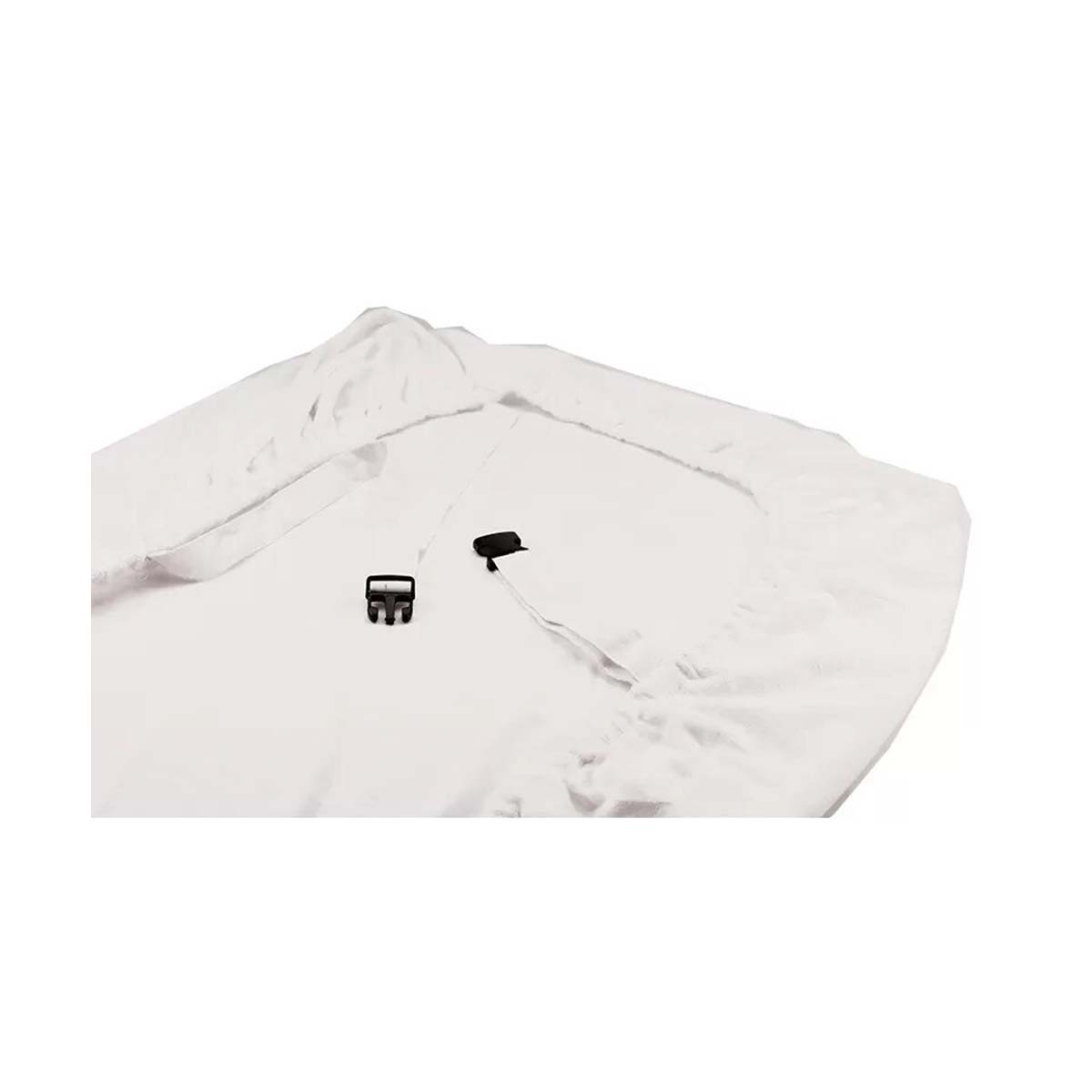 Housse Lit Esthétique Eponge Blanche 200x90cm