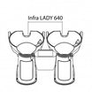 Intercalaire alu INFRALADY Caruso-Katy-Lion