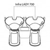 Intercalaire alu INFRALADY Caruso-Katy-Lion
