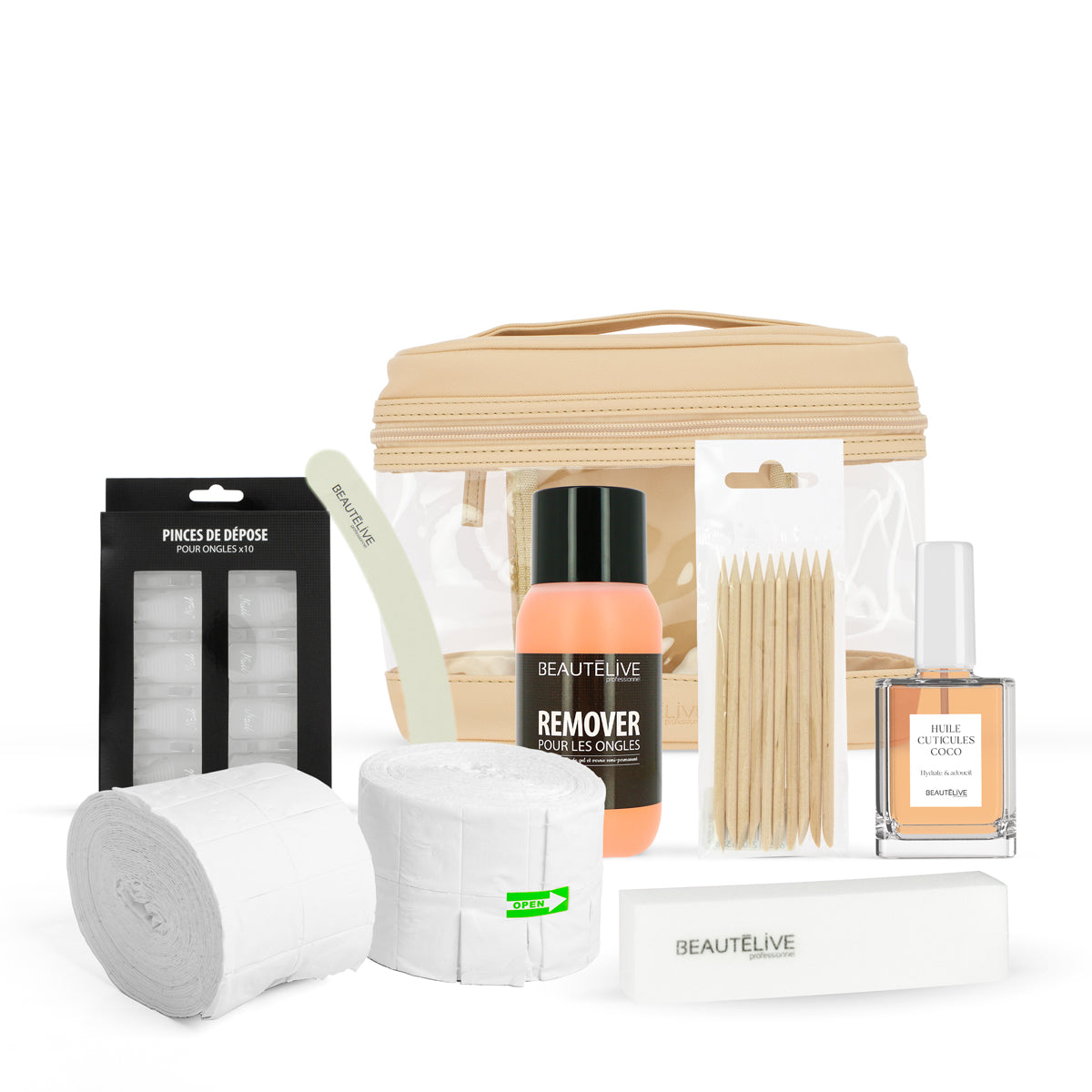 Kit de Dépose Semi-Permanent 8 produits