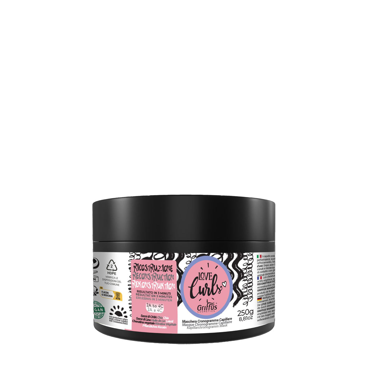 Kit CHRONOGRAMME masques 3X250ml Love Curls