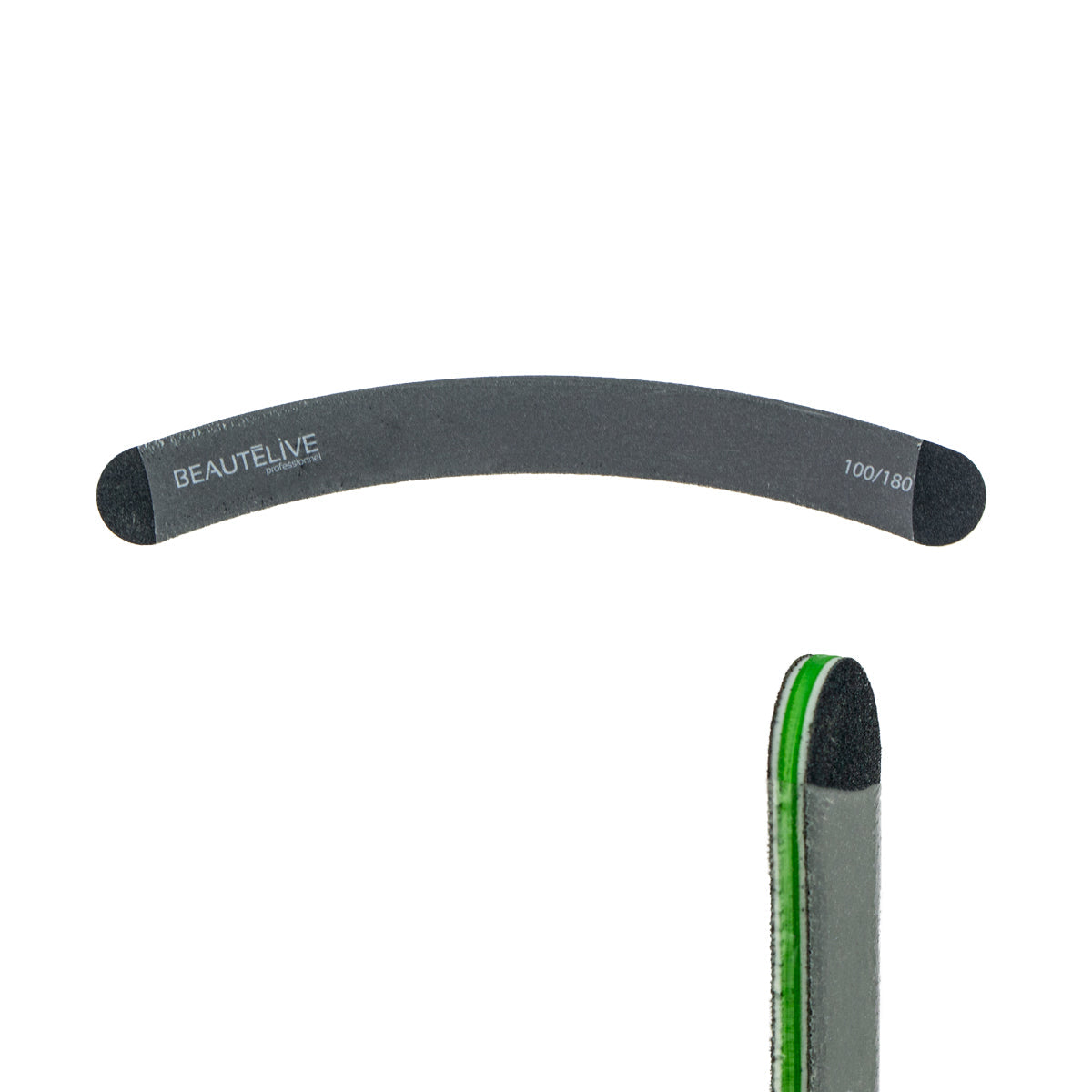 Lime à ongles banane noire 2 faces 100/180 x10