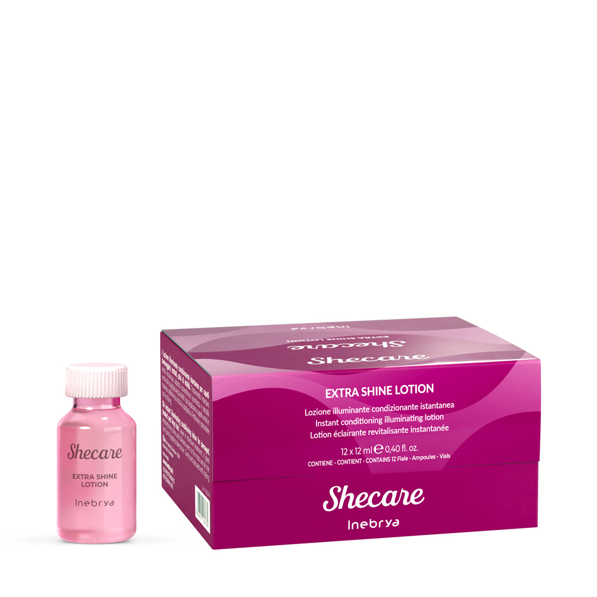 Lotion revitalisante Extra Shine 12x12ml Shecare