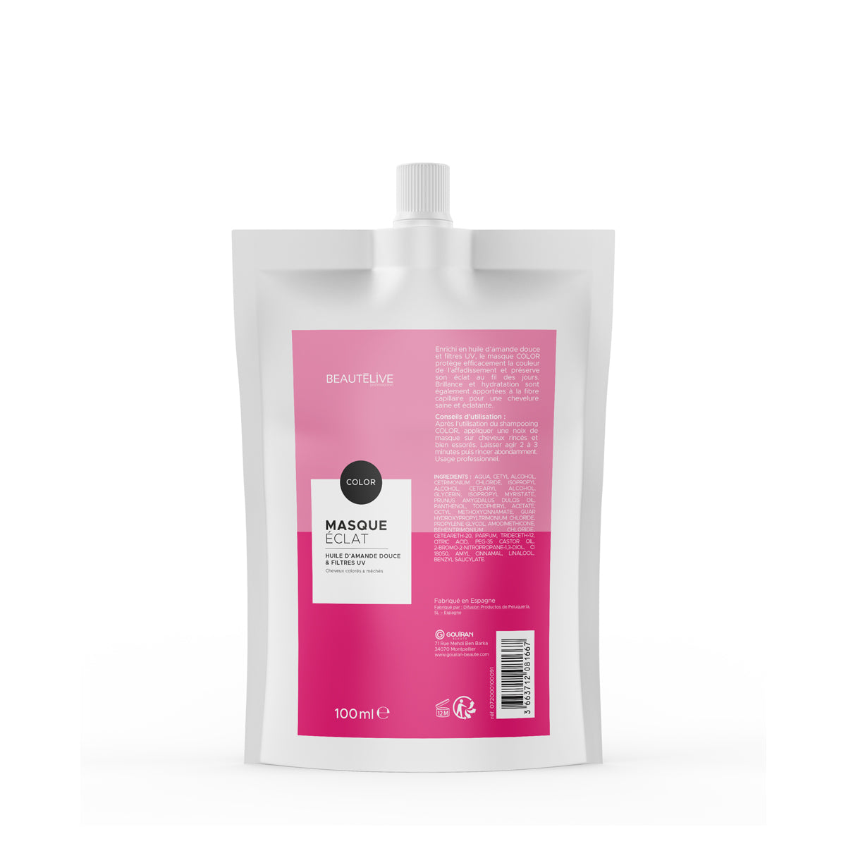 Masque protecteur de couleur Color