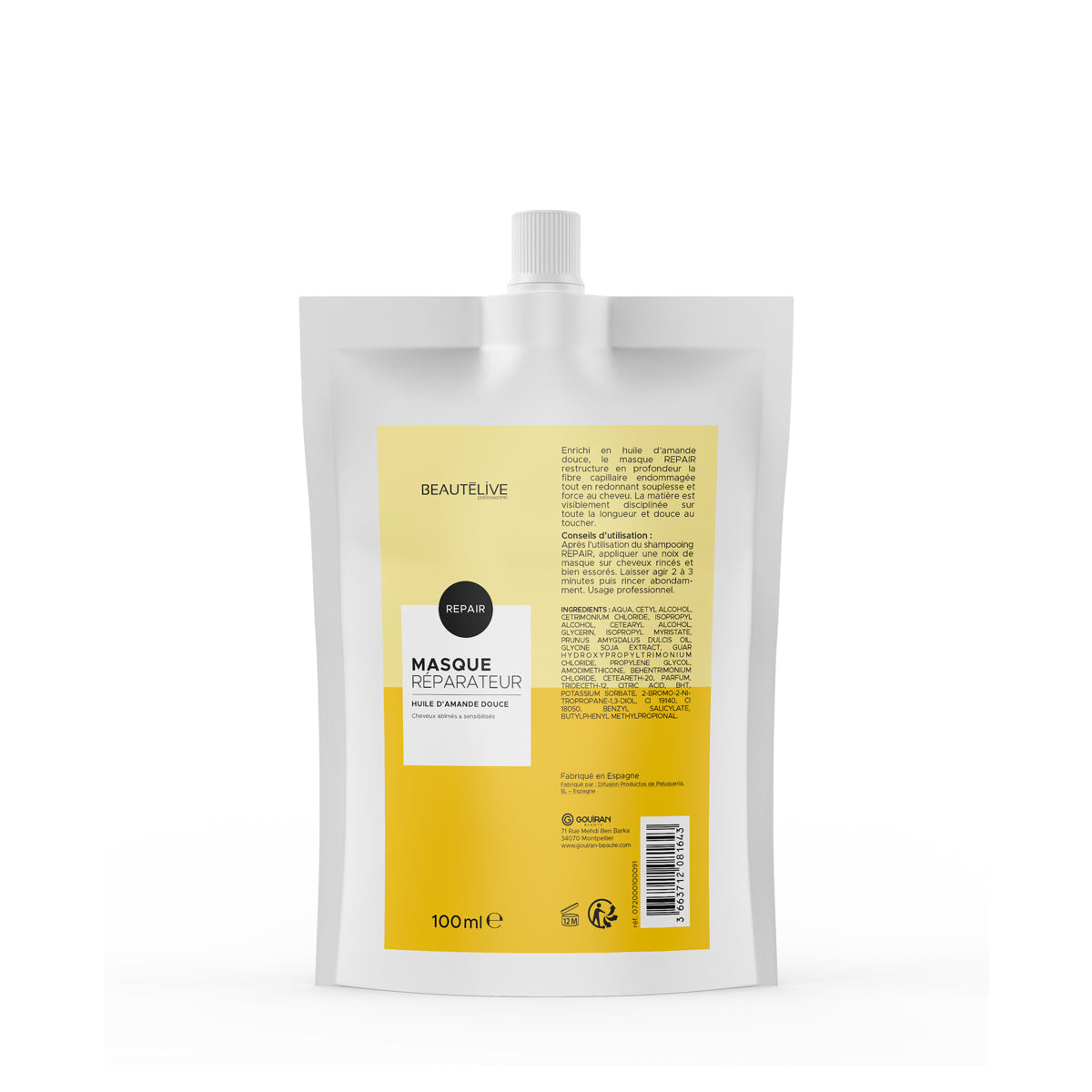 Masque réparation Repair