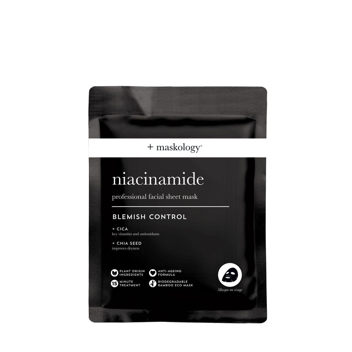 Masque Visage Niacinamide Maskology