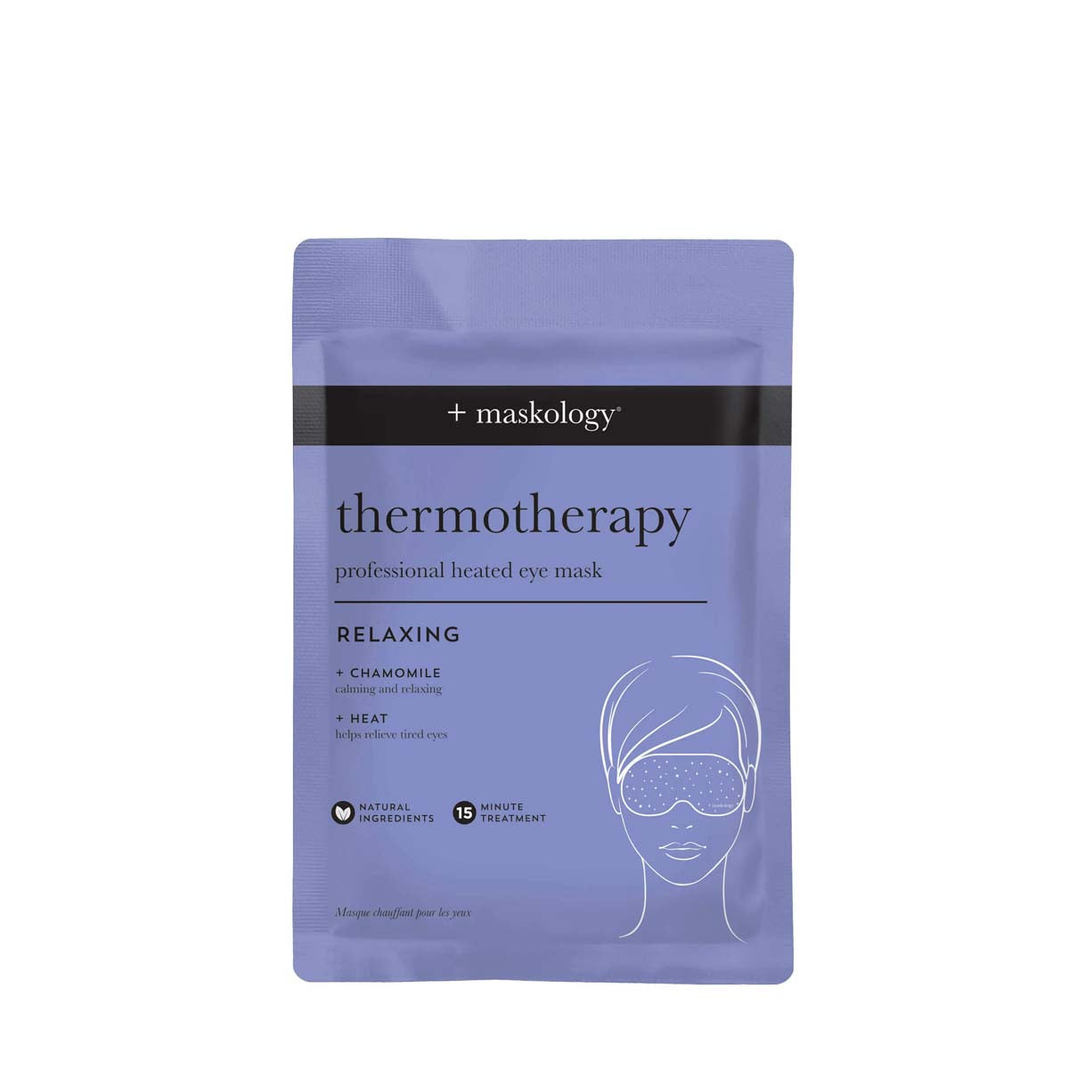 Masque Yeux Chauffant Thermotherapy Maskology