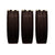 Extensions à clips cheveux naturels Easy 20, 3 bandes