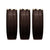 Extensions à clips cheveux naturels Easy 20, 3 bandes