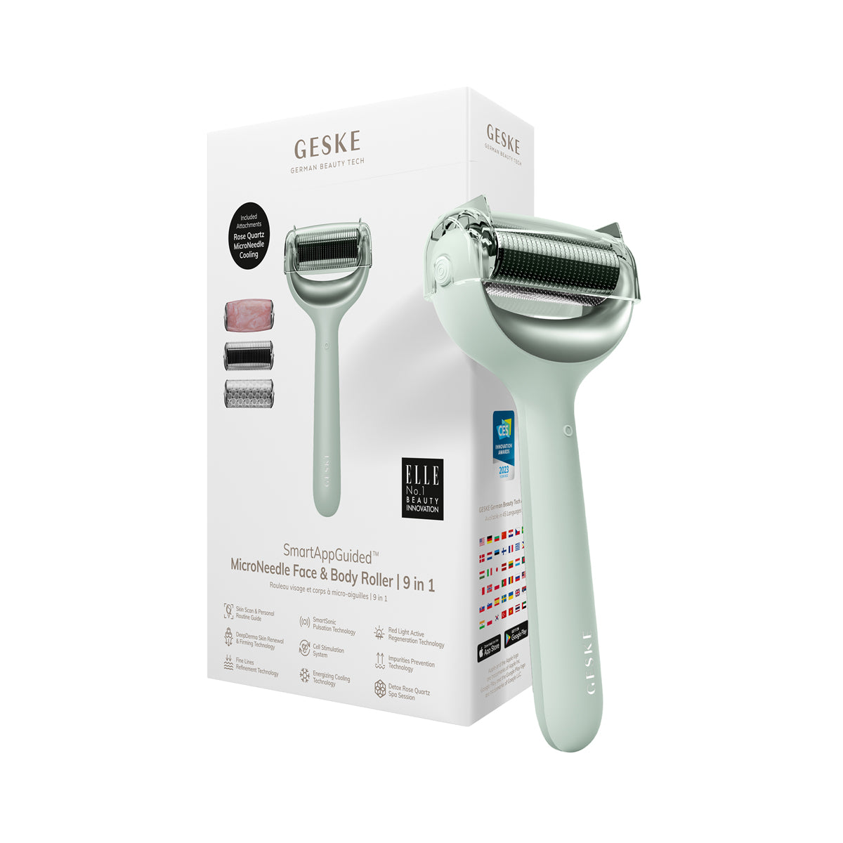 MicroNeedle pour visage et corps 9 en 1