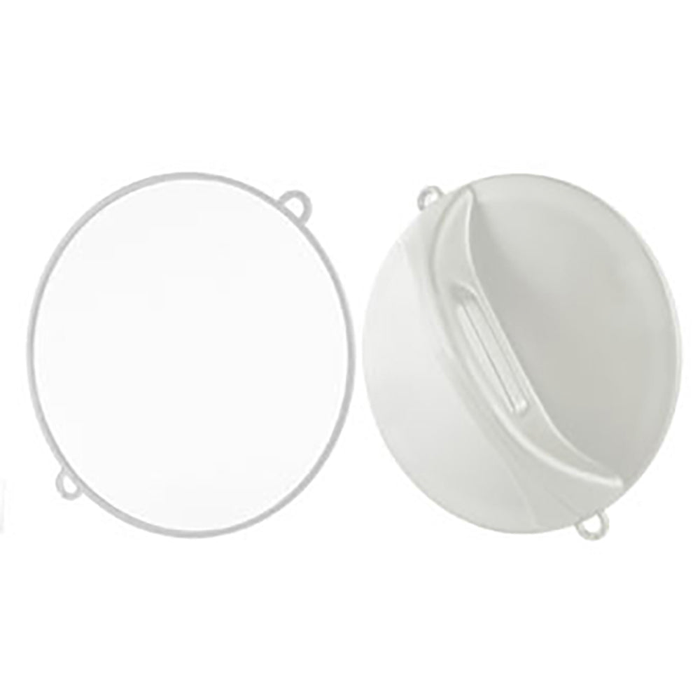 Miroir coiffure rond extra plat