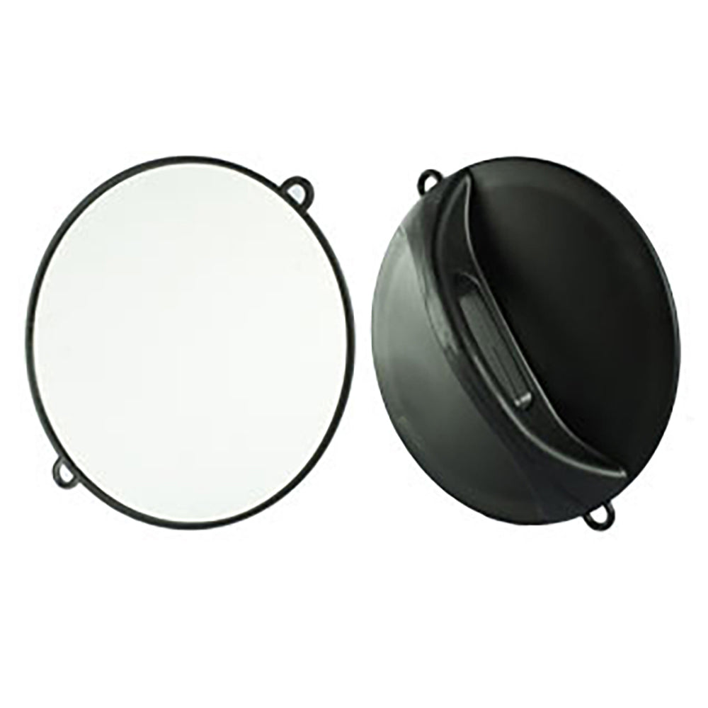 Miroir coiffure rond extra plat