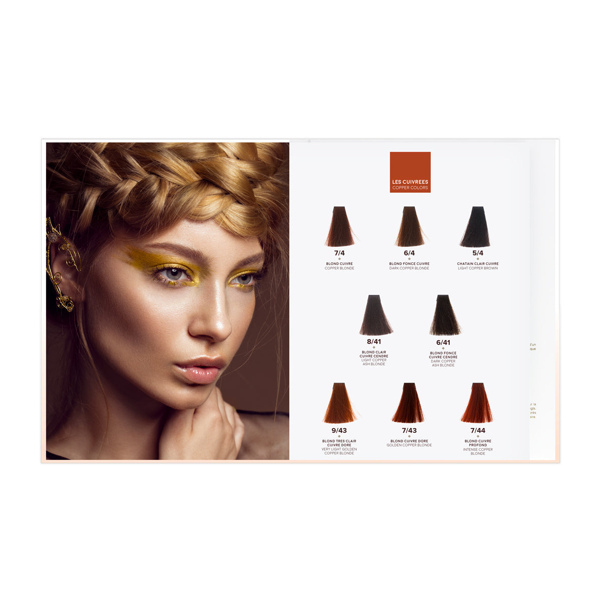Nuancier coloration sans ammoniaque Oil Prestige