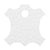 Caisse MADAME Matelassée avec Boutons Structure Blanc Gloss