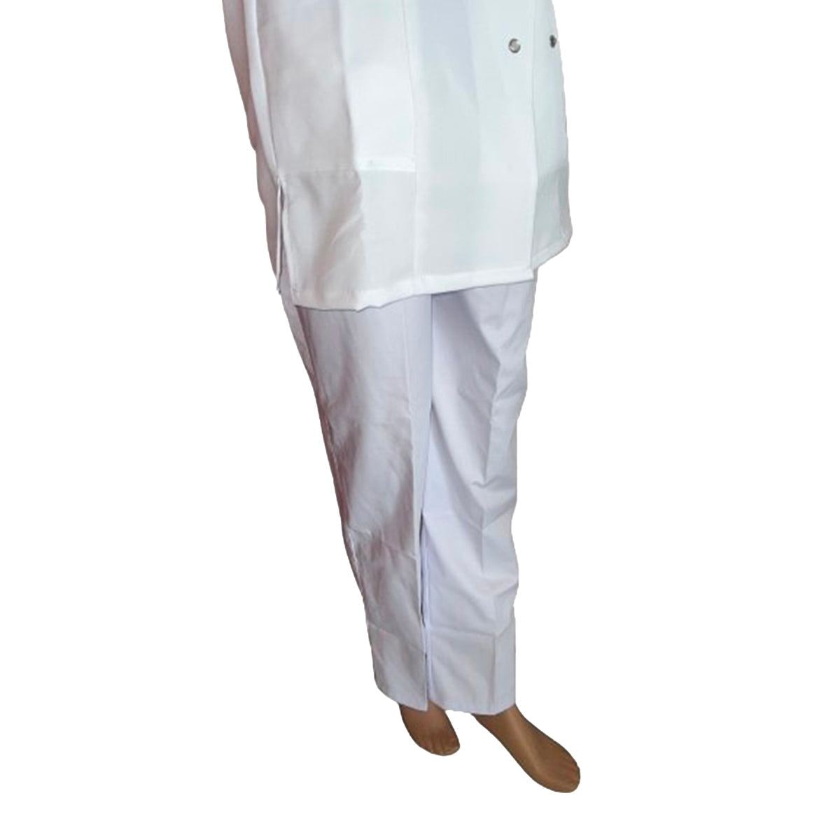 Pantalon Blanc Elastique Sans Poche