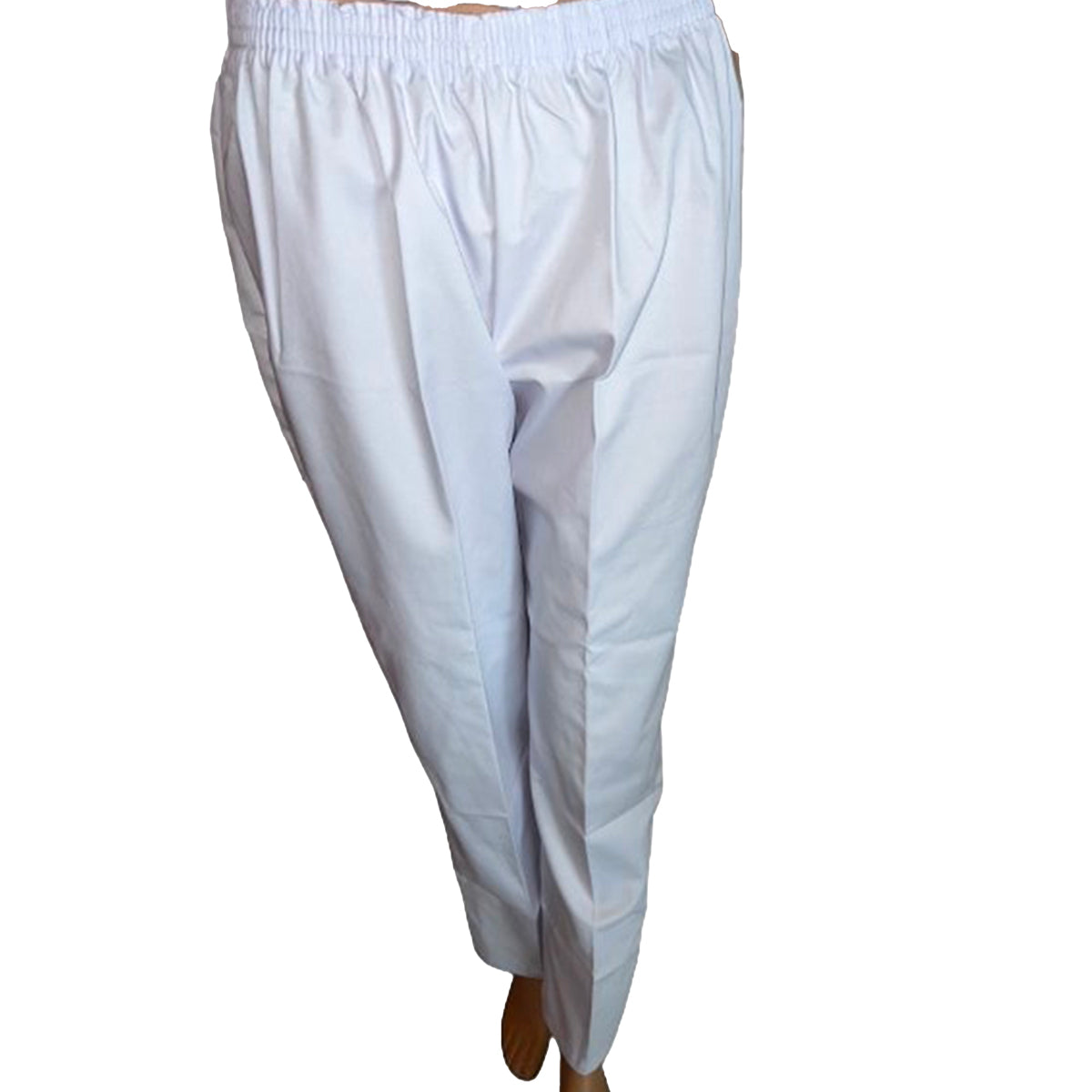 Pantalon Blanc Elastique Sans Poche