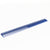 Peigne de coupe ABS en biais 18cm, couleur bleue