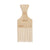 Peigne Afro en bois antistatique