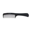 Peigne démêloir en carbone avec manche 22cm