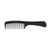 Peigne démêloir en carbone avec manche 22cm